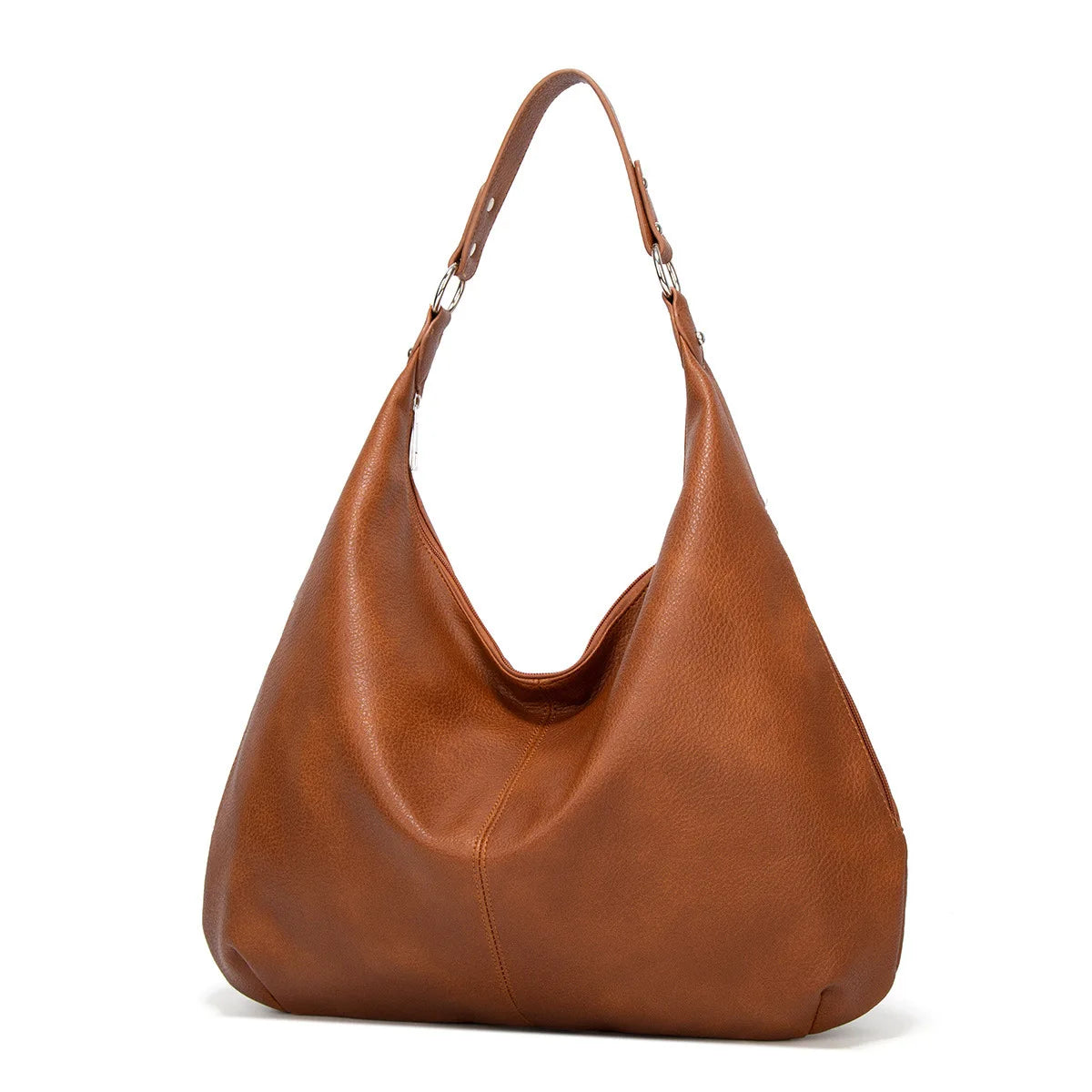 Sac Hobo Cuir Camel