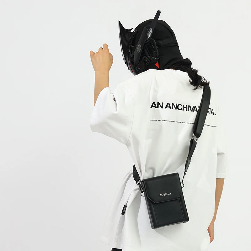 Sac Bandoulière Cuir Noir