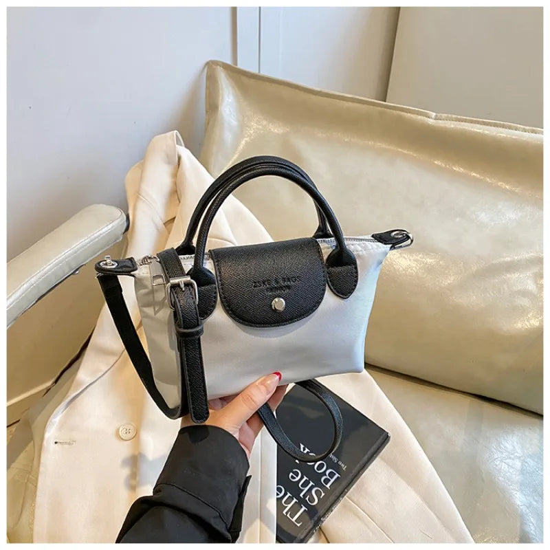 Sac Structuré Mini Cuir Noir