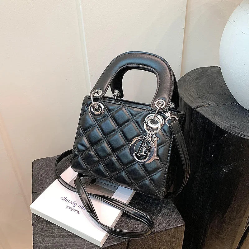 Sac Bandoulière Mini Cuir Noir